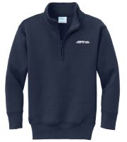 PC78Q ADULT Port & Co Core Fleece 1/4 Zip Pullover-Navy